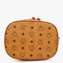 MCM Visetos Cognac Bucket Bag