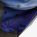 MCM Visetos Stark M Medium Studded Blue Backpack