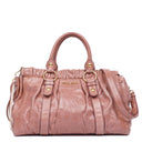 Miu Miu Vitello Shine Satchel Bag