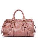 Miu Miu Vitello Shine Satchel Bag