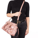 Miu Miu Vitello Shine Satchel Bag