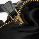 Miu Miu Black Vitello Satchel Bag