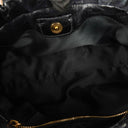 Miu Miu Black Vitello Satchel Bag