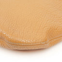 Miu Miu Brown Grained Leather Hobo Shoulder Bag