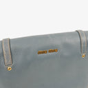 Miu Miu Cervo Pattina Pervinca Shouder Bag