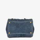Miu Miu Denim Biker Avio Handbag
