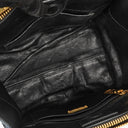 Miu Miu Denim Biker Avio Handbag