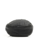 Miu Miu Drawstring Black Nero Leather Wallet Portafoglio