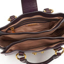 Miu Miu Madras Goatskin Glycine Viola Bicolore Bag