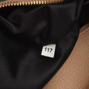 Miu Miu Madras Goatskin Zip Black Nero Convertible Tote Bag
