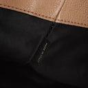 Miu Miu Madras Goatskin Zip Black Nero Convertible Tote Bag