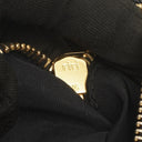 Miu Miu Madras Goatskin Zip Black Nero Convertible Tote Bag