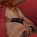Miu Miu Madras Goatskin Zip Pink Convertible Tote Bag