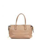 Miu Miu Madras Goatskin Zip Pink Convertible Tote Bag
