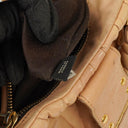Miu Miu Matelasse Beige Leather Tote Bag