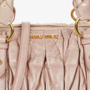 Miu Miu Matelasse Leather Tote Bag