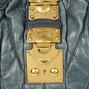 Miu Miu Matelasse Leather Tote Bag