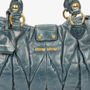 Miu Miu Matelasse Leather Tote Bag