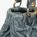 Miu Miu Matelasse Leather Tote Bag