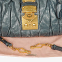 Miu Miu Matelasse Leather Tote Bag