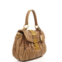 Miu Miu Matelasse Lux Cammeo Satchel Bag
