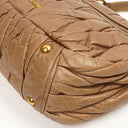 Miu Miu Matelasse Lux Cammeo Satchel Bag