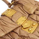 Miu Miu Matelasse Lux Cammeo Satchel Bag