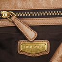 Miu Miu Matelasse Lux Cammeo Satchel Bag