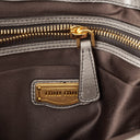 Miu Miu Matelassé Lux Leather Coffer Hobo Bag