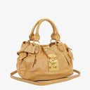 Miu Miu Lux Leather Tote Bag