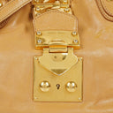 Miu Miu Lux Leather Tote Bag