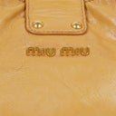 Miu Miu Lux Leather Tote Bag