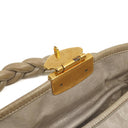 Miu Miu Matelasse Lux Napa Leather Grey Coffer Hobo Bag