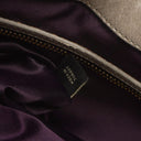 Miu Miu Matelasse Lux Napa Leather Grey Coffer Hobo Bag