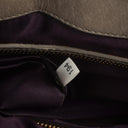 Miu Miu Matelasse Lux Napa Leather Grey Coffer Hobo Bag