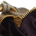 Miu Miu Matelasse Lux Napa Leather Grey Coffer Hobo Bag
