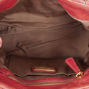 Miu Miu Matelasse Lux Rosa Leather Tote Bag