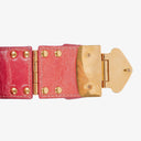 Miu Miu Matelasse Lux Rosa Leather Tote Bag