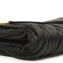 Miu Miu Matelasse Napa Nero Black Crossbody Clutch Bag