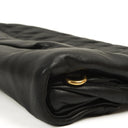 Miu Miu Matelasse Napa Nero Black Crossbody Clutch Bag
