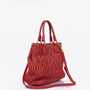Miu Miu Matelasse Pink Leather Satchel Bag