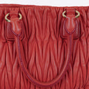 Miu Miu Matelasse Pink Leather Satchel Bag