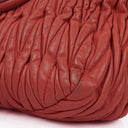 Miu Miu Matelasse Pink Leather Satchel Bag