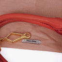 Miu Miu Matelasse Pink Leather Satchel Bag