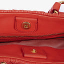 Miu Miu Matelasse Pink Leather Satchel Bag