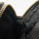 Miu Miu Napa Matelasse Double Zip Nero Black Crossbody Clutch Bag