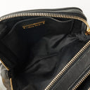 Miu Miu Napa Matelasse Double Zip Nero Black Crossbody Clutch Bag