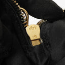 Miu Miu Napa Matelasse Double Zip Nero Black Crossbody Clutch Bag