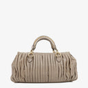 Miu Miu Plisse Studded Matelassé Bag