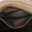 Miu Miu Plisse Studded Matelassé Bag